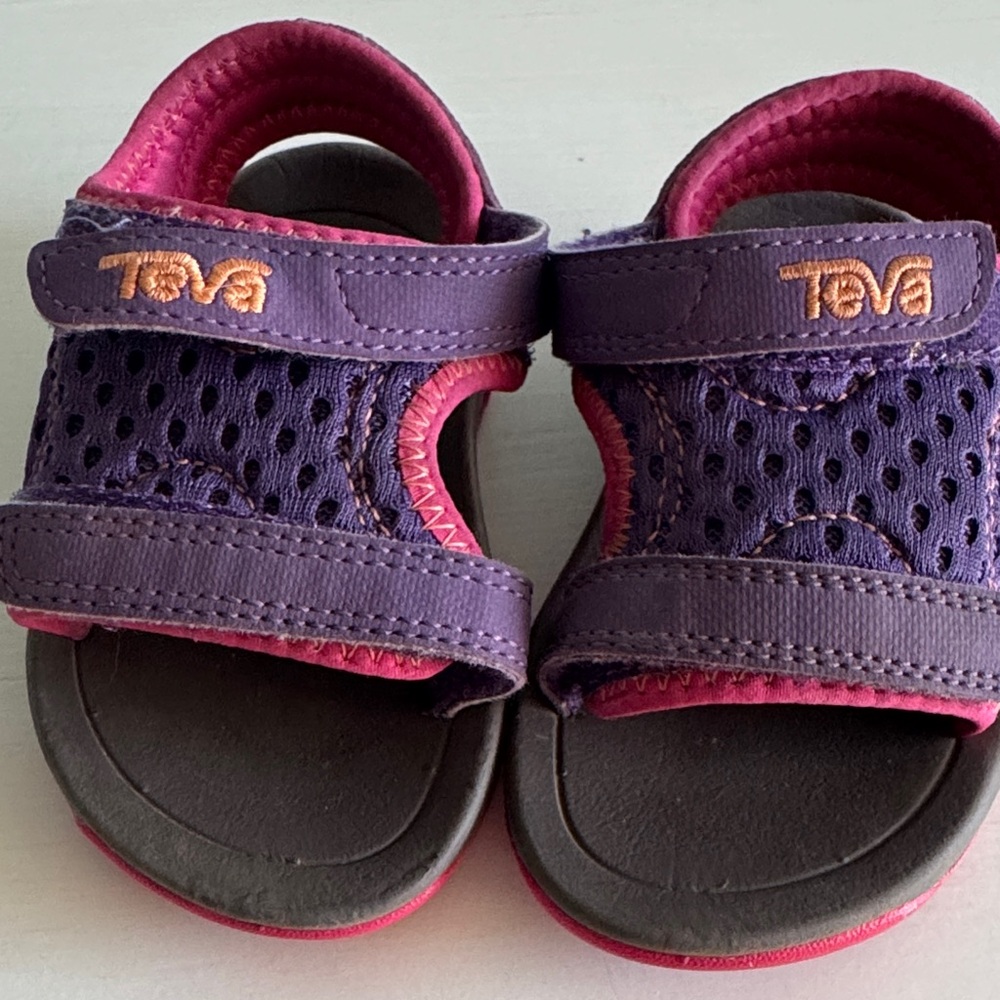 Teva Kids' Purple and Pink Sandals